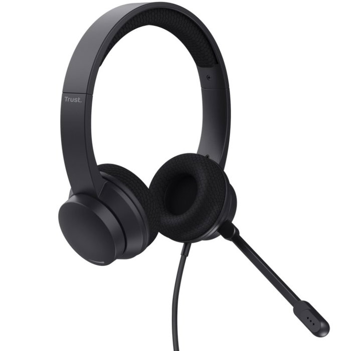 Trust Ayda Auriculares USB-ENC Negros